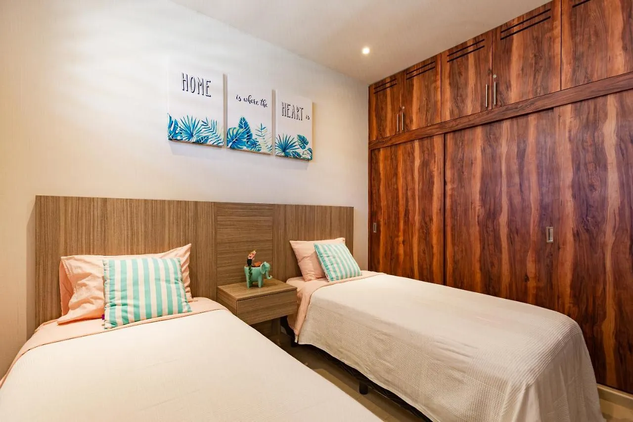 Brand New! 10Min To Beach Wifi 200Mb Gym Pool Playa del Carmen 0*,  Mexico