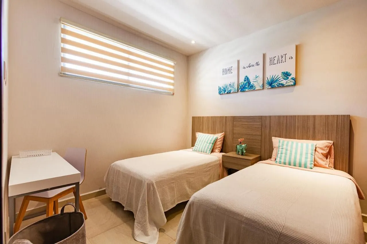 Brand New! 10Min To Beach Wifi 200Mb Gym Pool Playa del Carmen